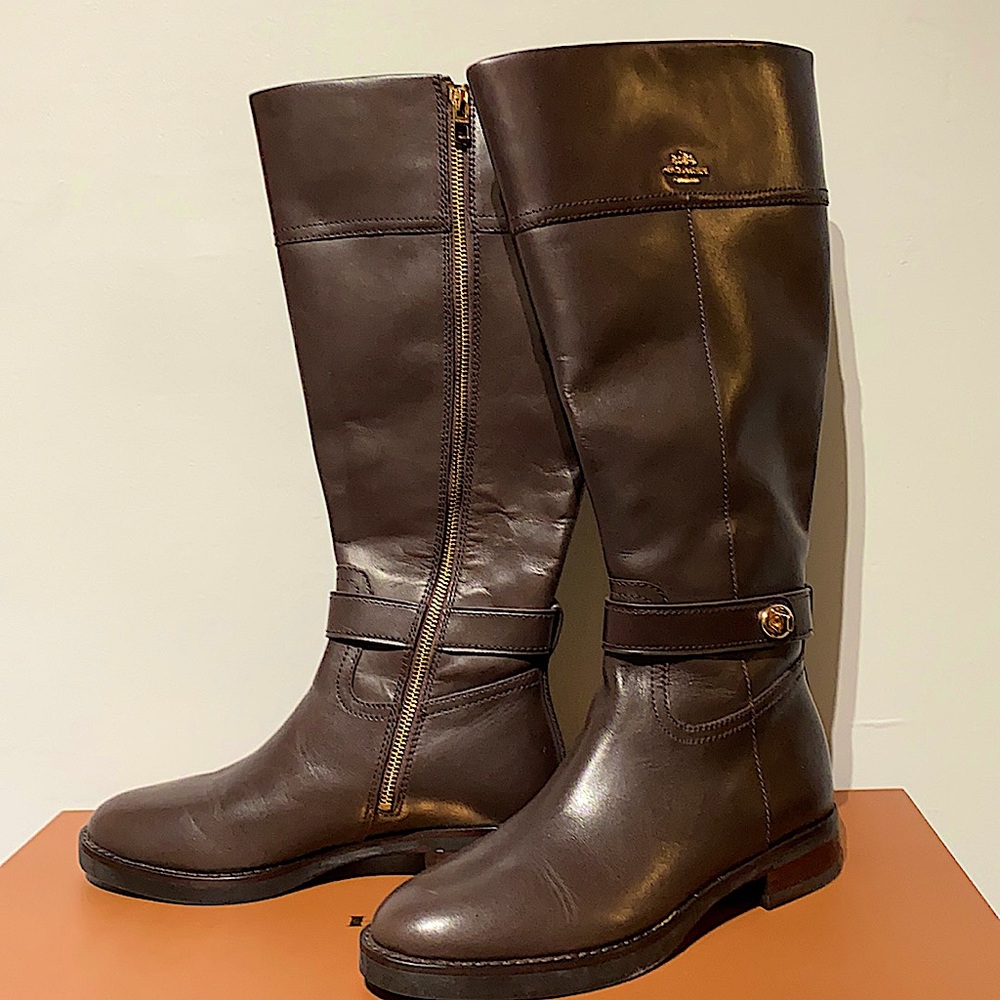 Coach Eva Mat Calf Boots